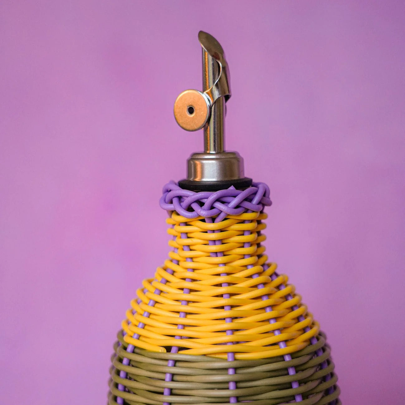 MAEGEN OIL POURER YELLOW/LILAC