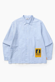 SERVICE WORKS WAITER SHIRT OXFORD BLUE