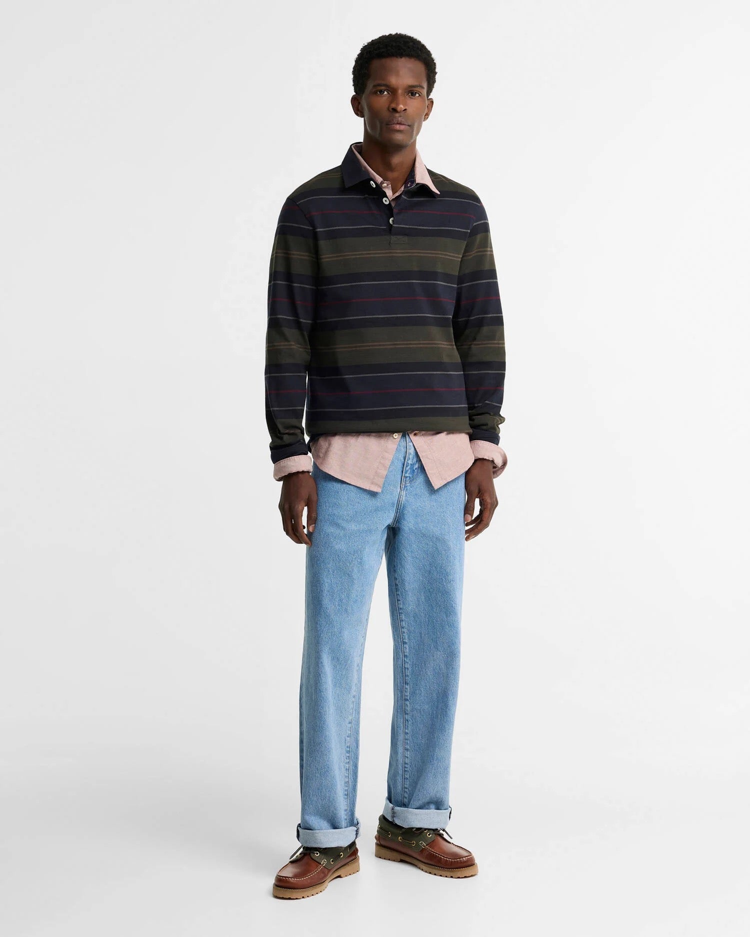 BARBOUR  FRITH RUGBY NAVY