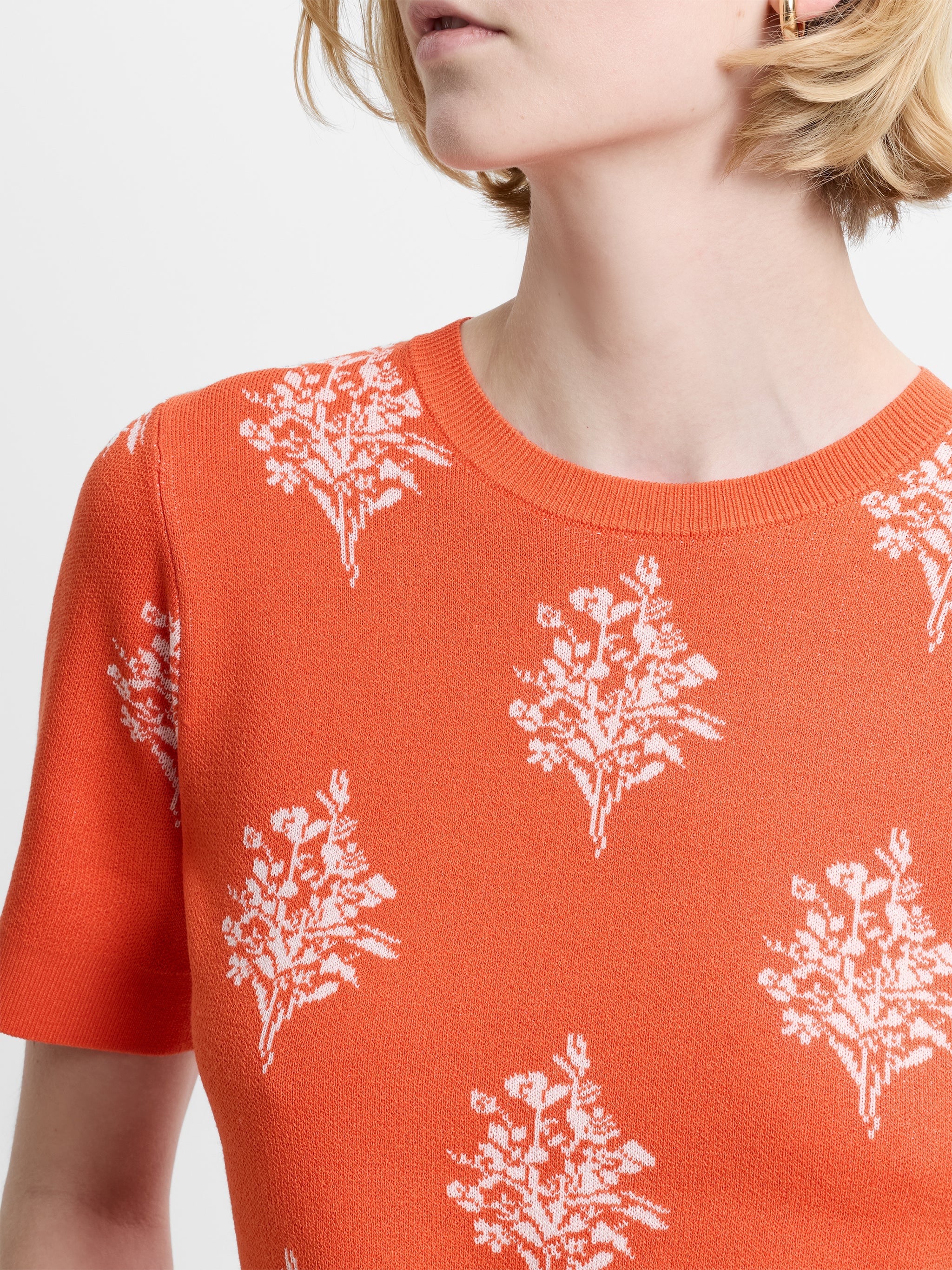 FRENCH CONNECTION  IMELDA DITSY PARADISE ORANGE
