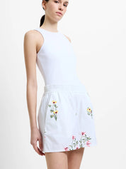 FRENCH CONNECTION  CAMBRIA LINEN WHITE SHORT