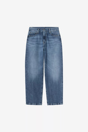 CARHARTT WIP  LANDON PANT BLUE MARBLE USED WASH