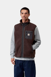 CARHARTT WIP  PRENTIS VEST PALISANDER/BLK