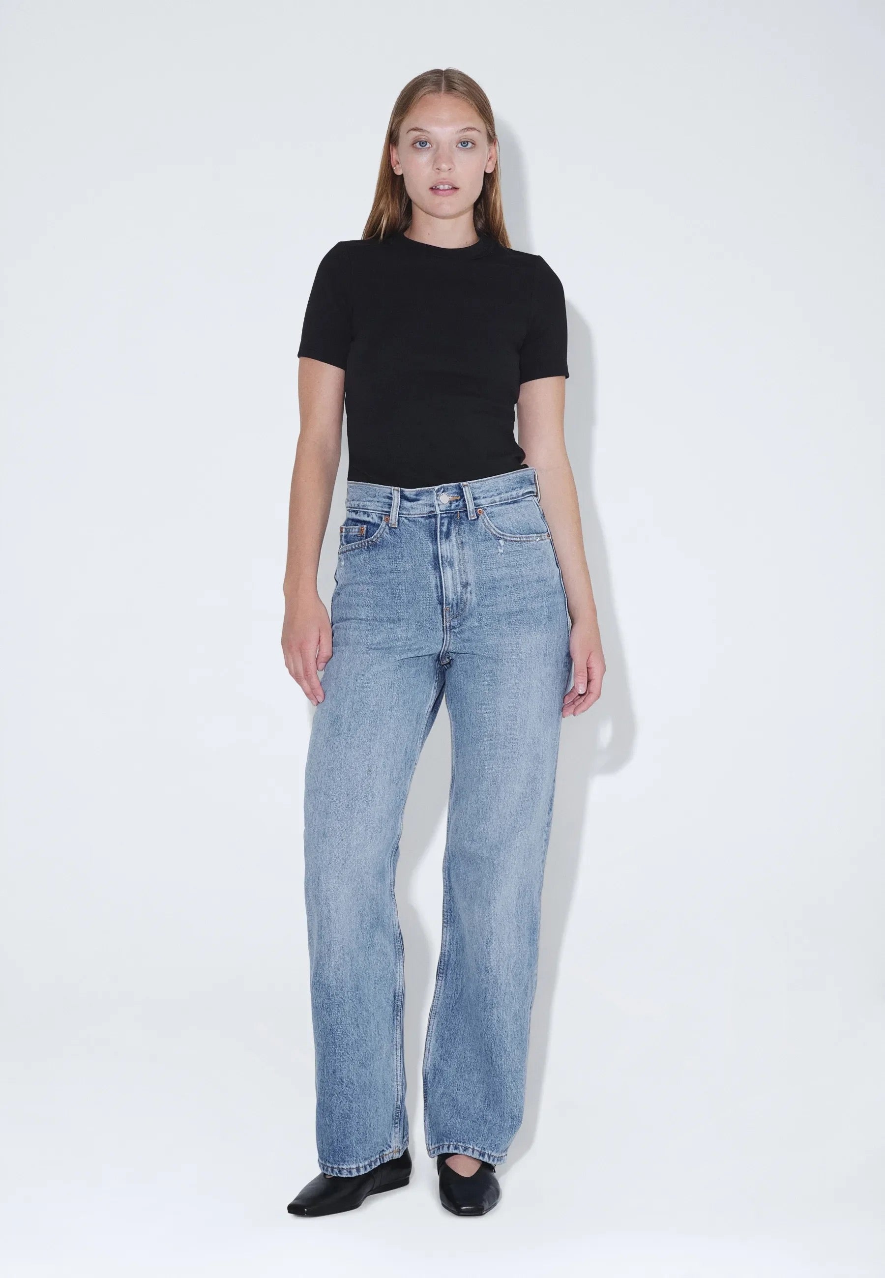 DR DENIM ECHO HW STRAIGHT BAY BLUE JAY