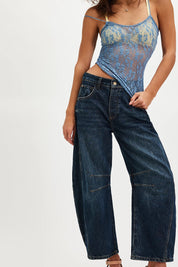 FREE PEOPLE GOOD LUCK DEEP END