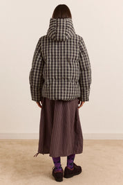 DAMSON MADDER  PEARL HOOD LYRA CHECK