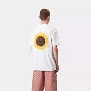 CARHARTT WIP  SUNFLOWER White T SHIRT