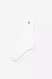 CARHARTT WIP  CHASE SOCKS WHITE/GOLD