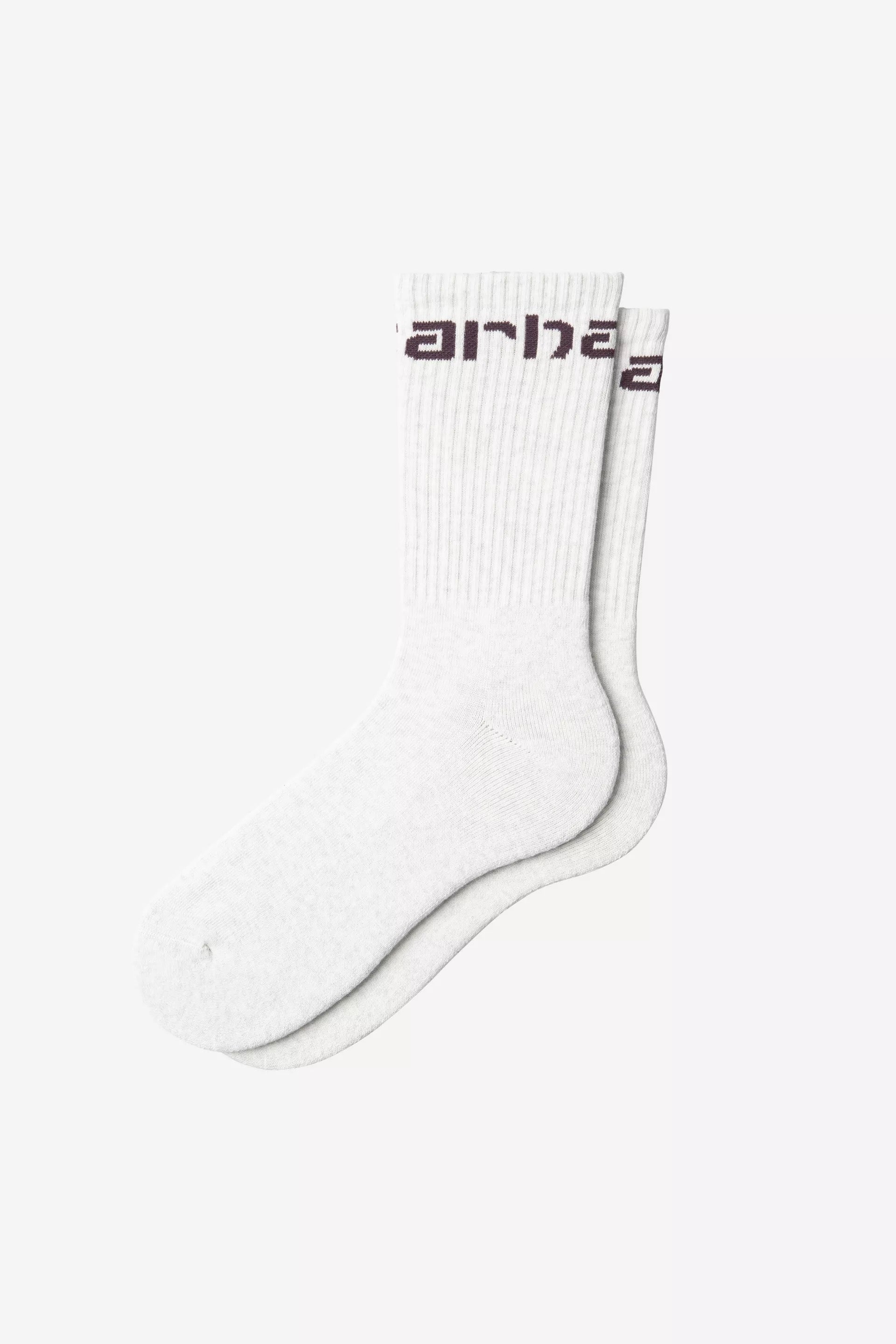 CARHARTT WIP  SOCKS ASH HEATHER/COZY PURPLE
