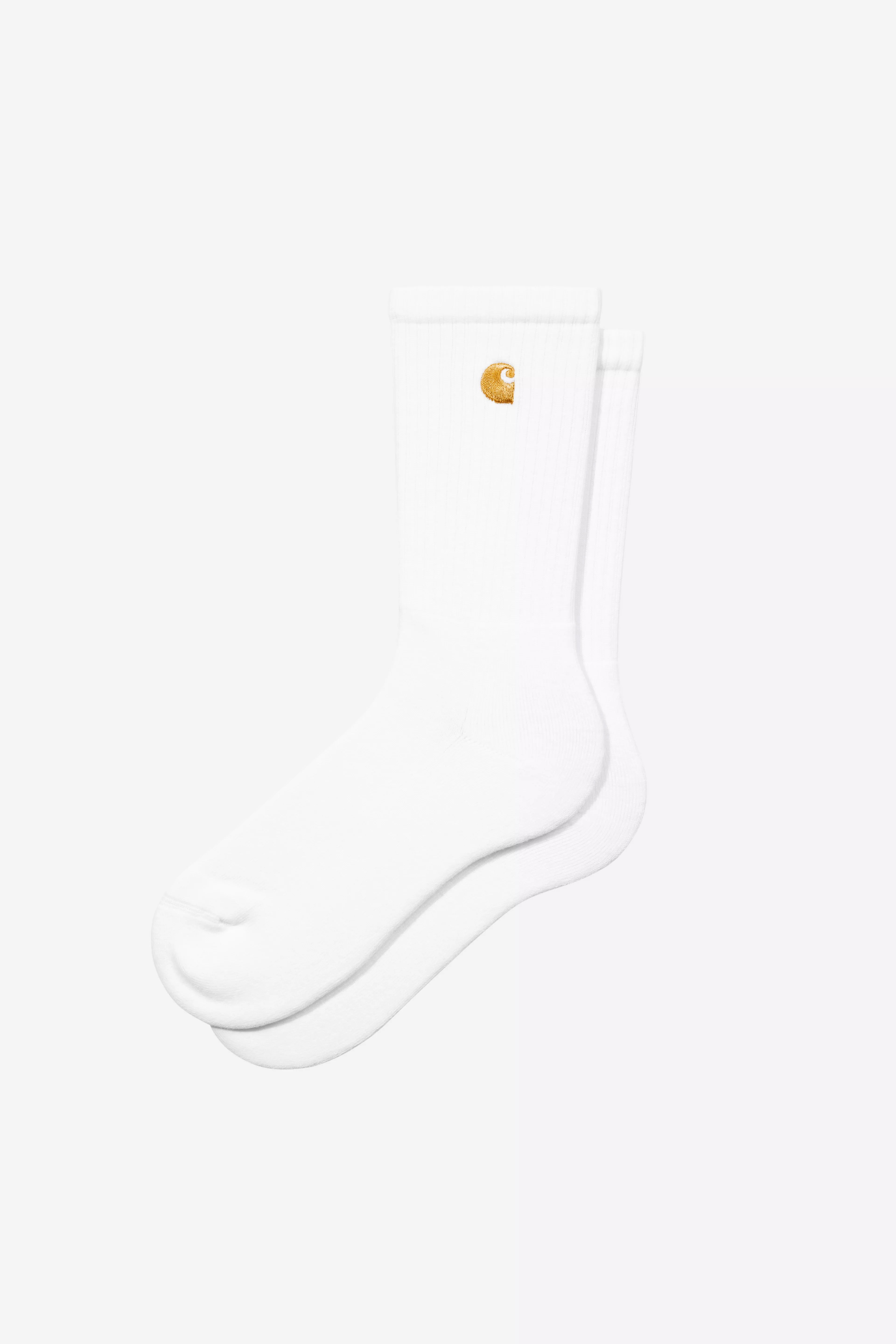 CARHARTT WIP  CHASE SOCKS WHITE/GOLD