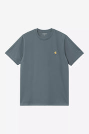 CARHARTT WIP CHASE TEE COSY BLUE/GOLD