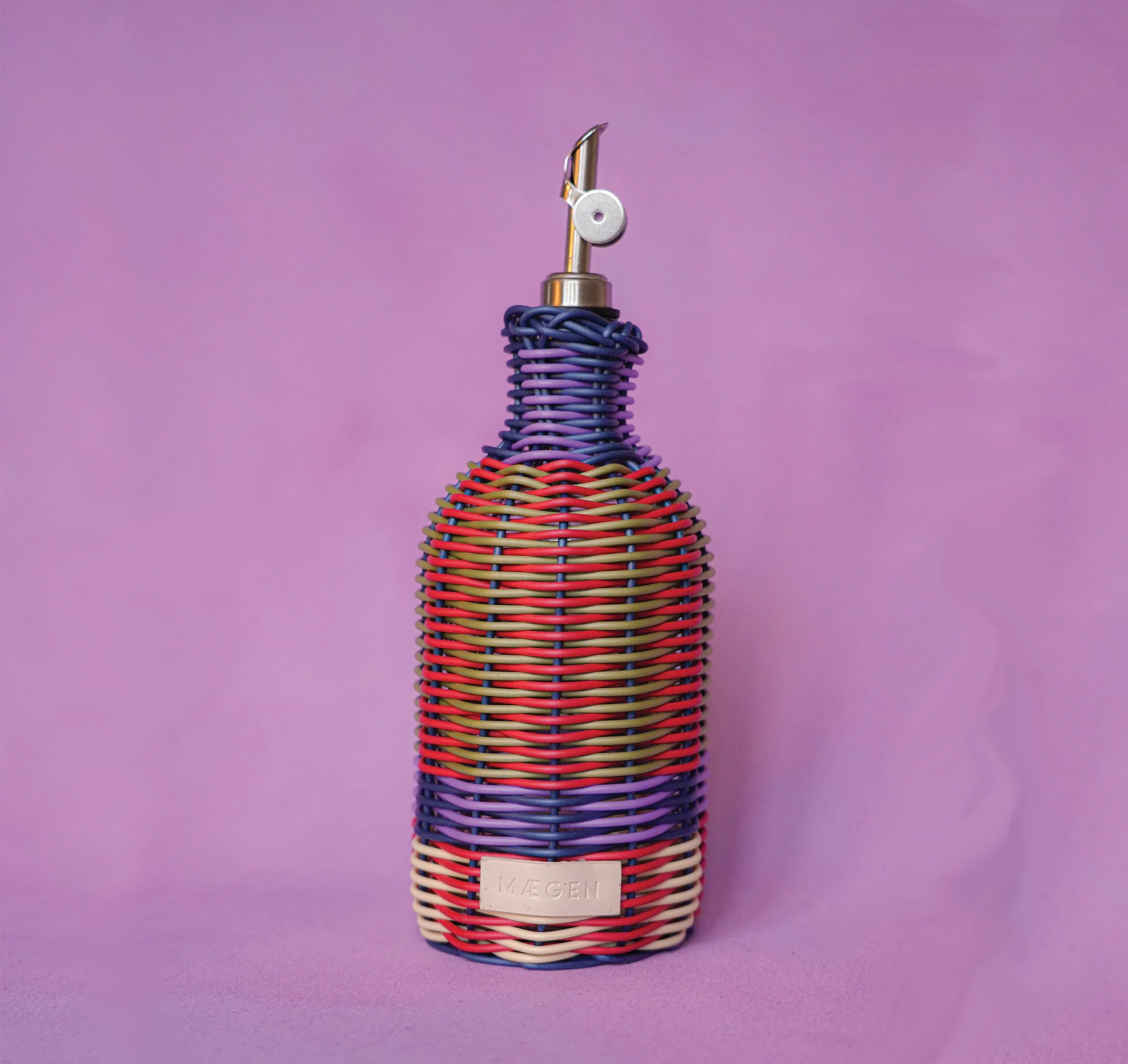 MEAGEN OIL POURER GREEN/RED