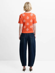 FRENCH CONNECTION  IMELDA DITSY PARADISE ORANGE
