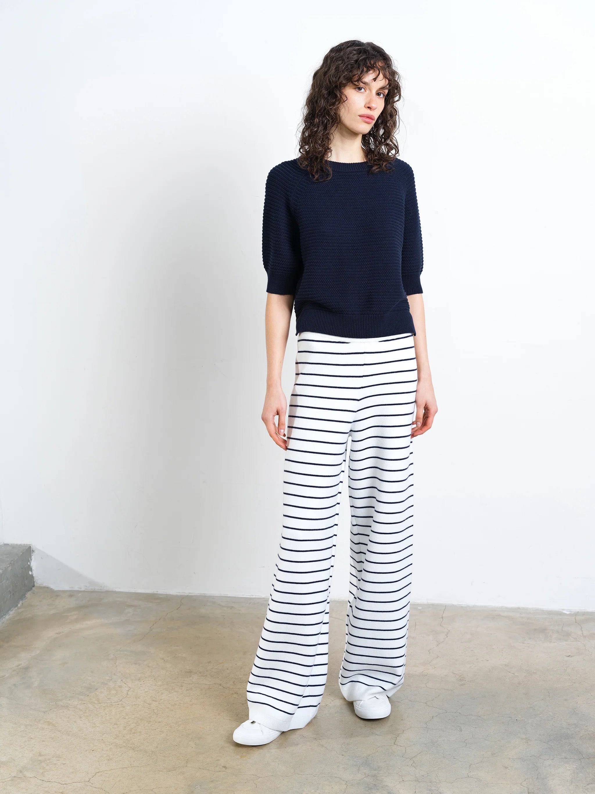 FRENCH CONNECTION  LILY SS MOZART NEW NAVY
