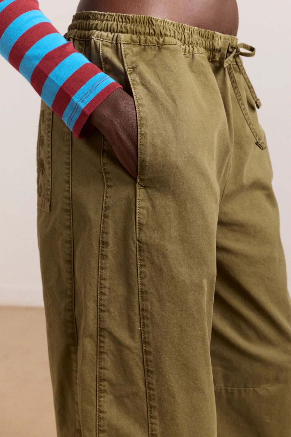 DAMSON MADDER  FELIX TWILL OLIVE