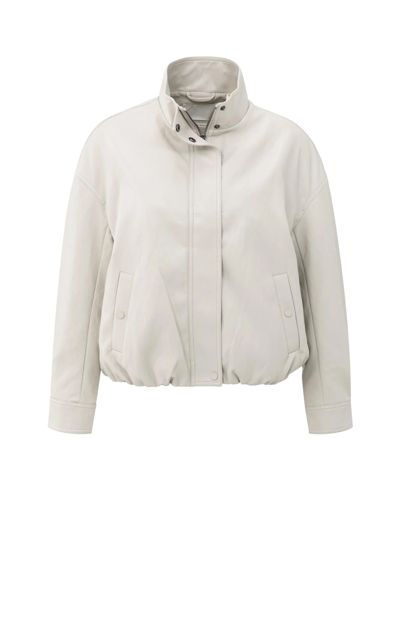 YAYA FAUX BALOON JKT CHALK WHITE