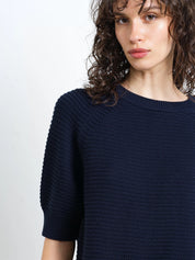 FRENCH CONNECTION  LILY SS MOZART NEW NAVY
