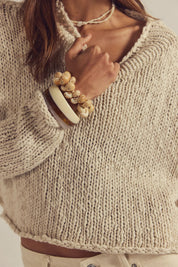 FREE PEOPLE OPAL KNIT IVORY