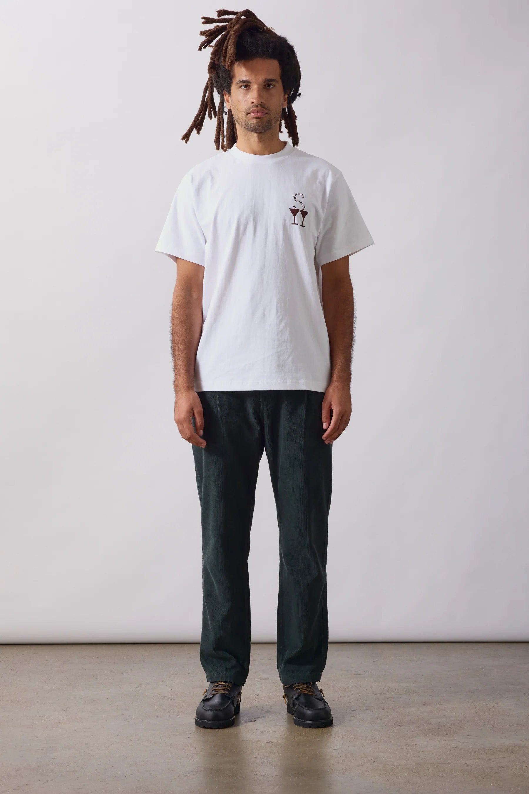 SERVICE WORKS  MARTINI TEE White