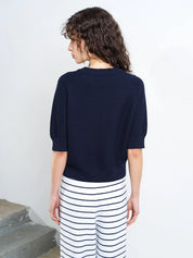 FRENCH CONNECTION  LILY SS MOZART NEW NAVY