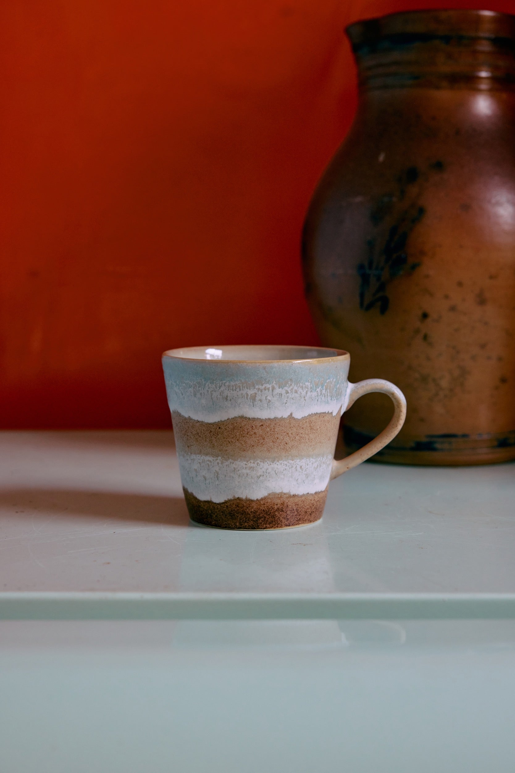 HKLIVING  CAPPUCCINO MUG SKYLINE