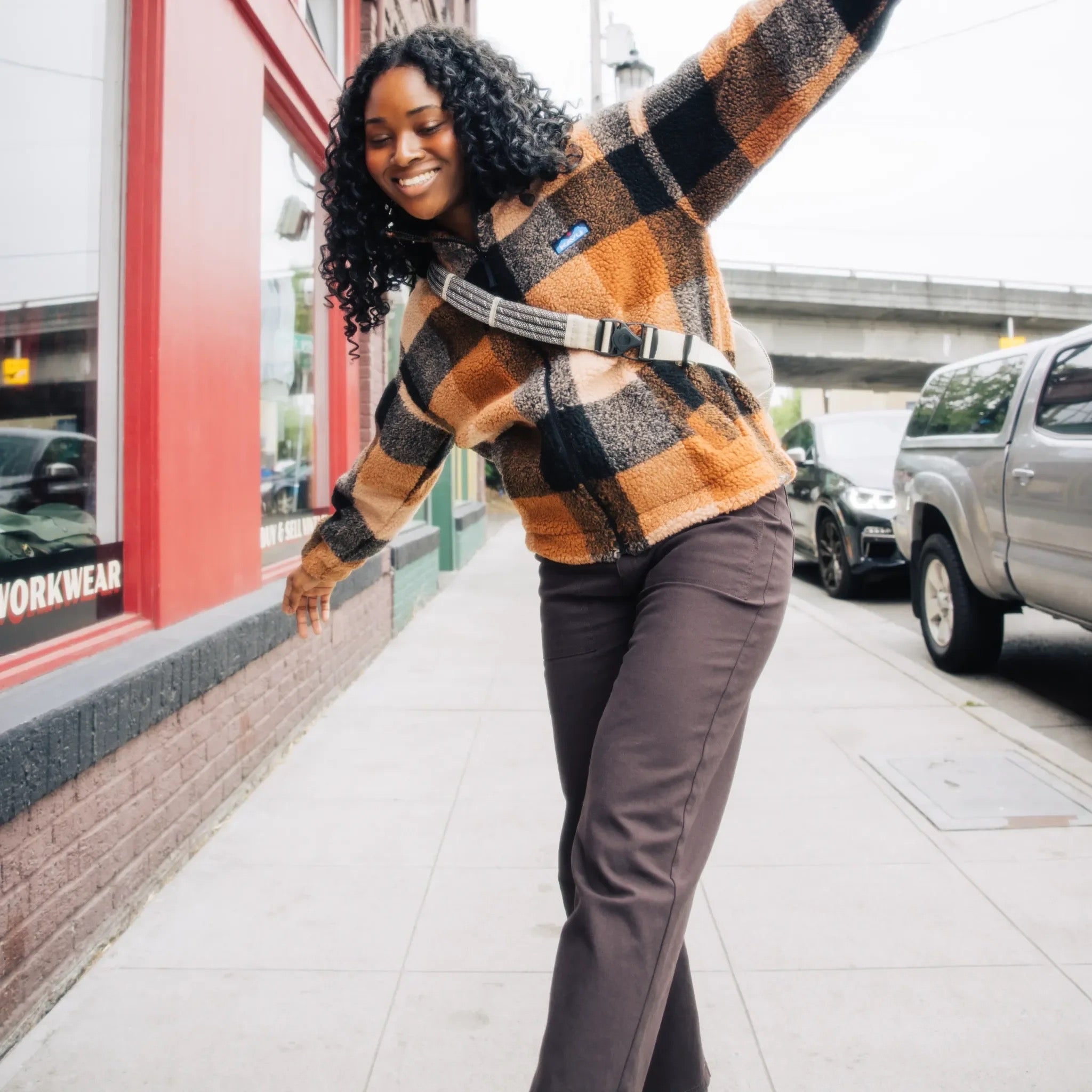 KAVU  LOVEN FLEECE MOCHA DELIGHT