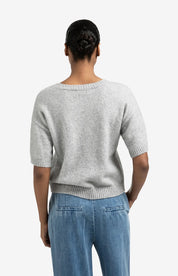 YAYA KNIT  ART LIGHT GREY