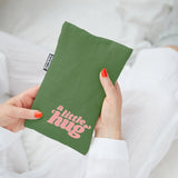 LINEN HOT WATER BOTTLE Green