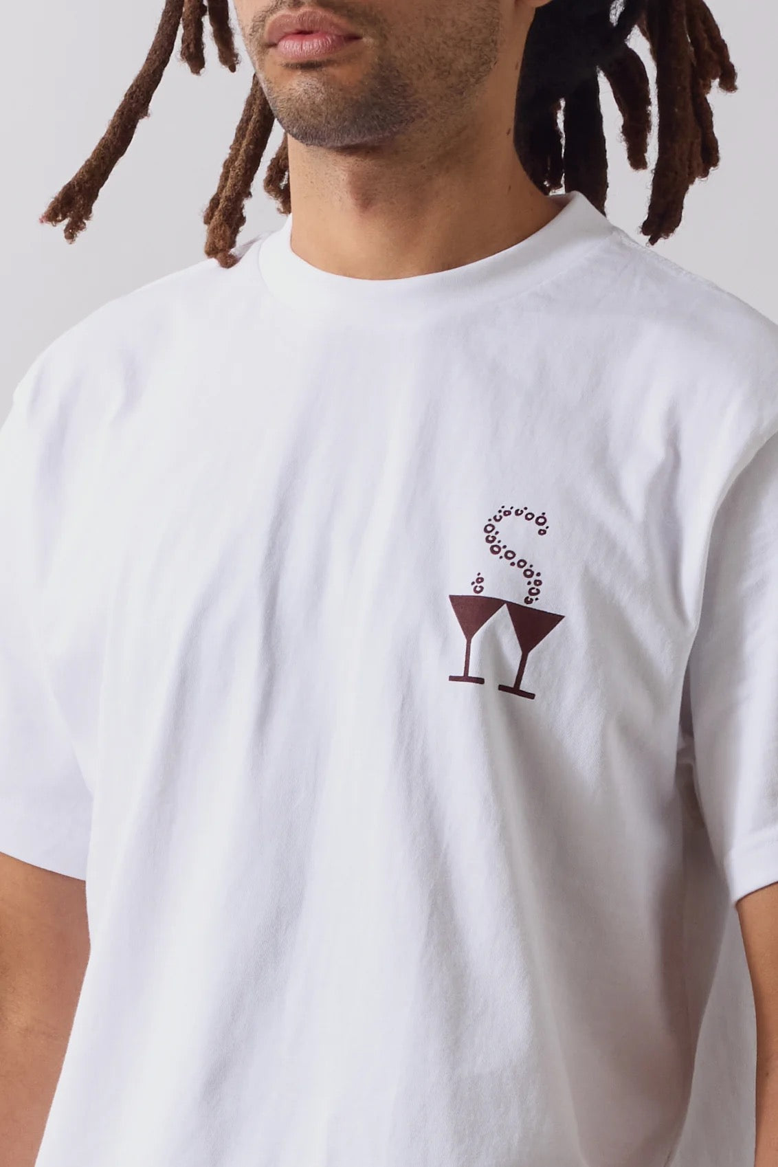 SERVICE WORKS  MARTINI TEE White