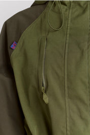DAMSON MADDER  LOGAN RAINCOAT FOREST