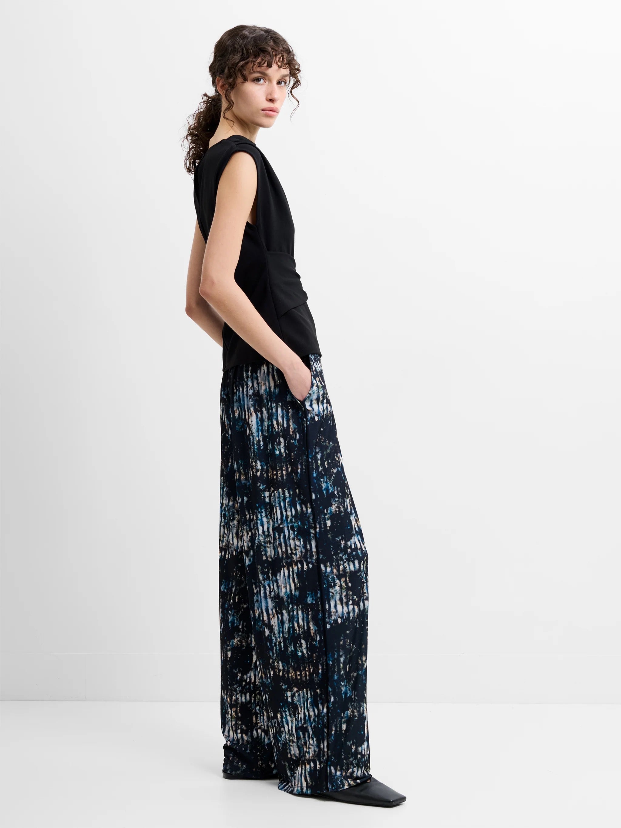 FRENCH CONNECTION ORLA ZINA BLACK MULTI