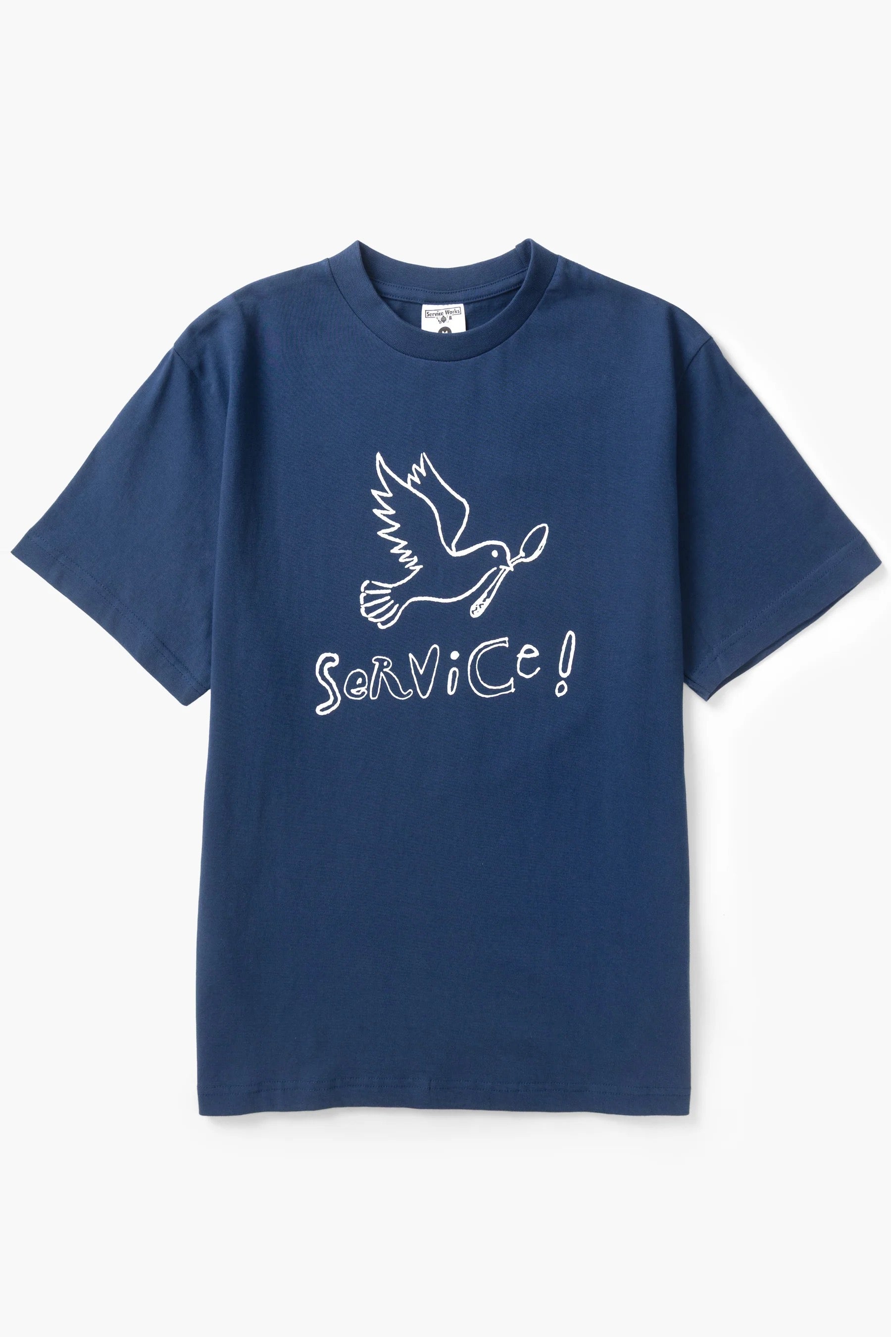 SERVICE WORKS  DOVE TEE NAVY
