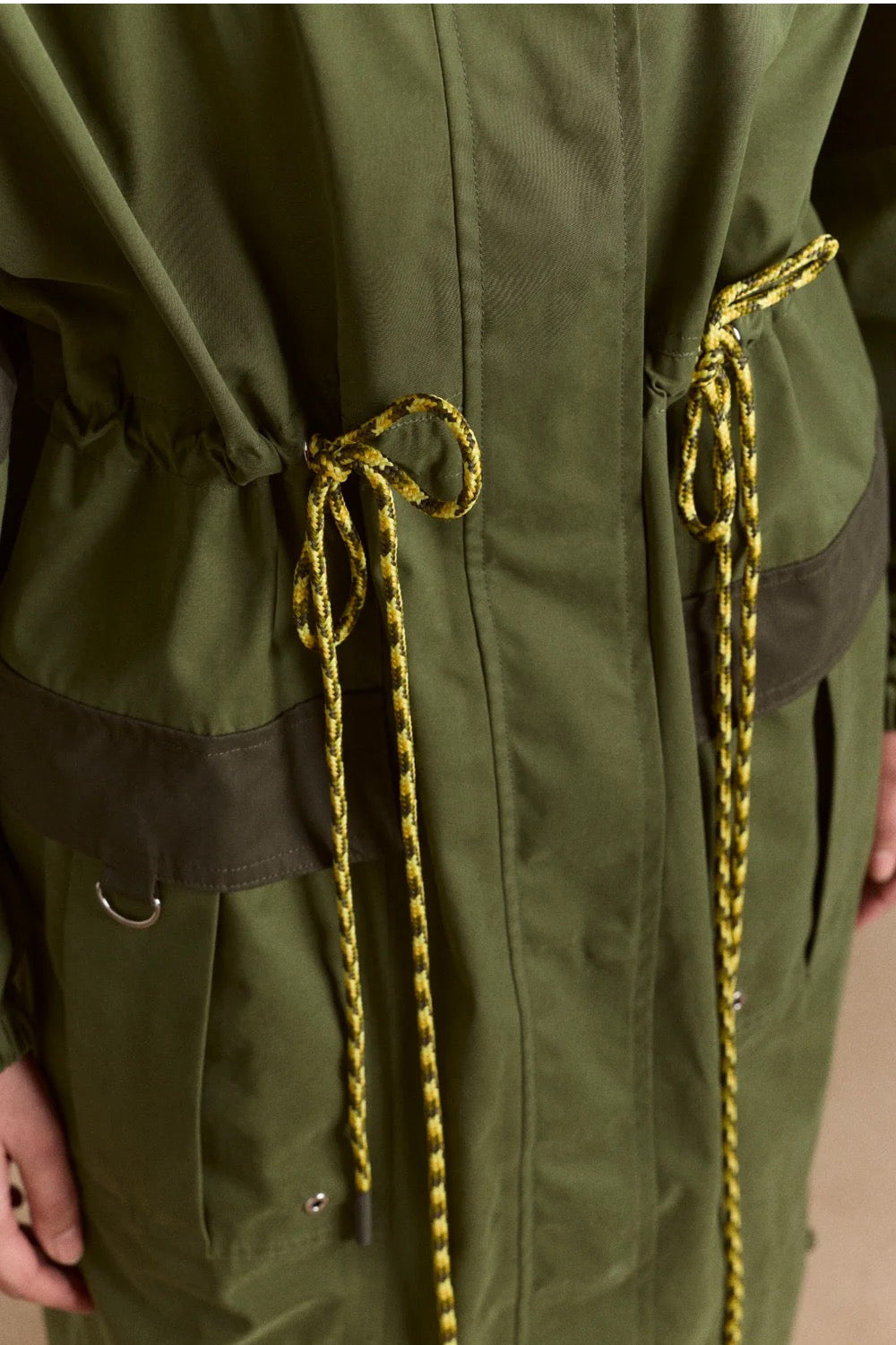 DAMSON MADDER  LOGAN RAINCOAT FOREST