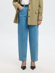 SELECTED BARREL LIGHT BLUE DENIM