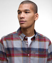 BARBOUR PORTDOWN LIGHT GREY MARL