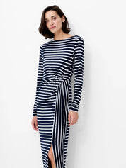 FRENCH CONNECTION  KYRA  STRIPE DRESS