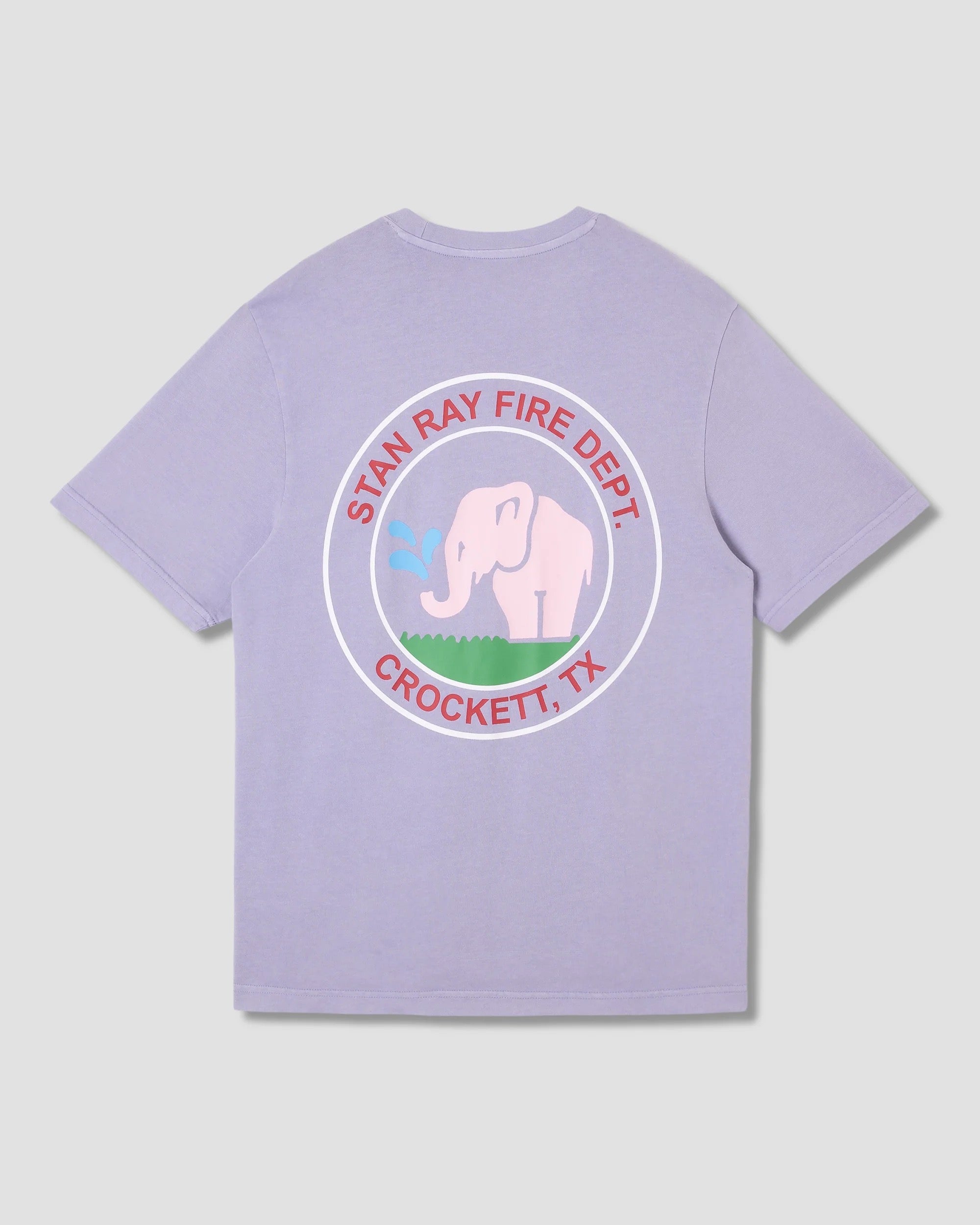 STANRAY FIRE DEPT TEE COSMIC PURPLE