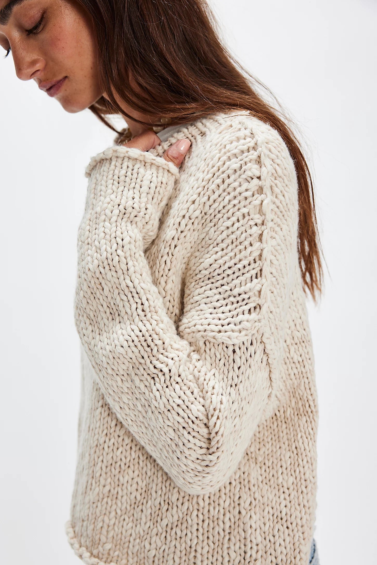 FREE PEOPLE OPAL KNIT IVORY