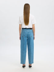 SELECTED BARREL LIGHT BLUE DENIM