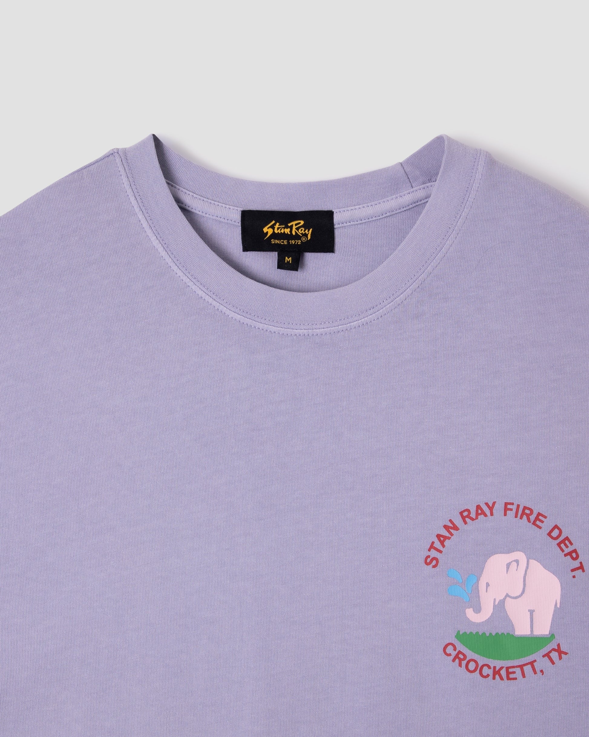 STANRAY FIRE DEPT TEE COSMIC PURPLE