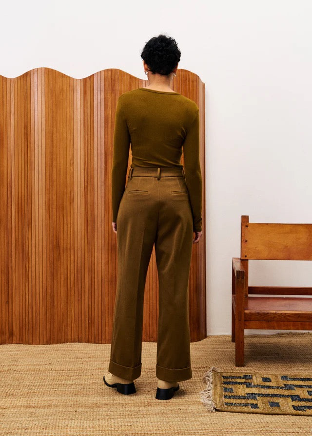 FRNCH PANTS OCRE