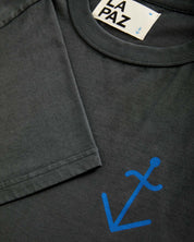 LA PAZ DANTAS LOGO BLACK/BLUE
