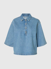 SELECTED KORI LIGHT BLUE DENIM