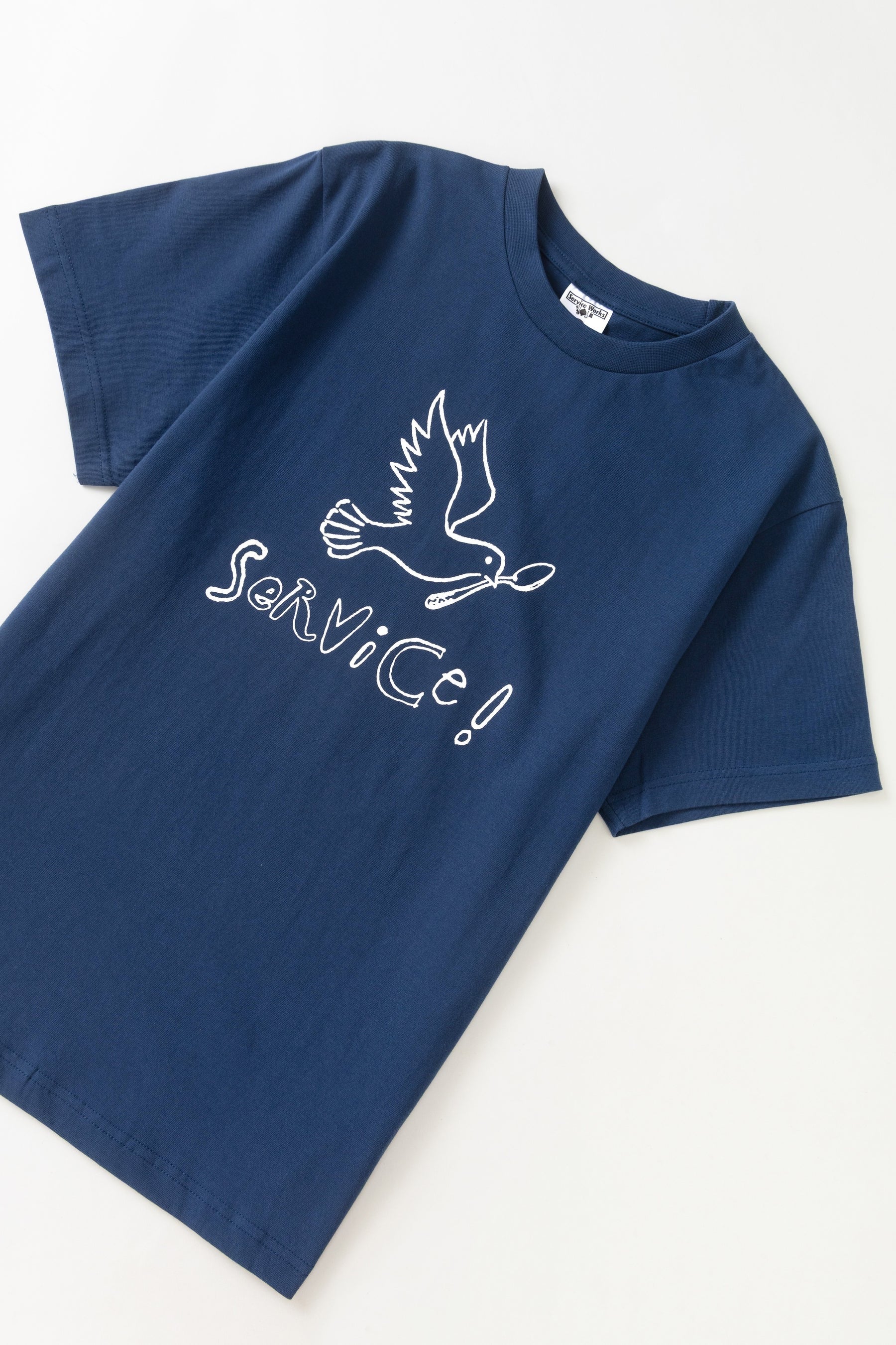 SERVICE WORKS  DOVE TEE NAVY