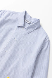 SERVICE WORKS WAITER SHIRT BLUE STRIPE