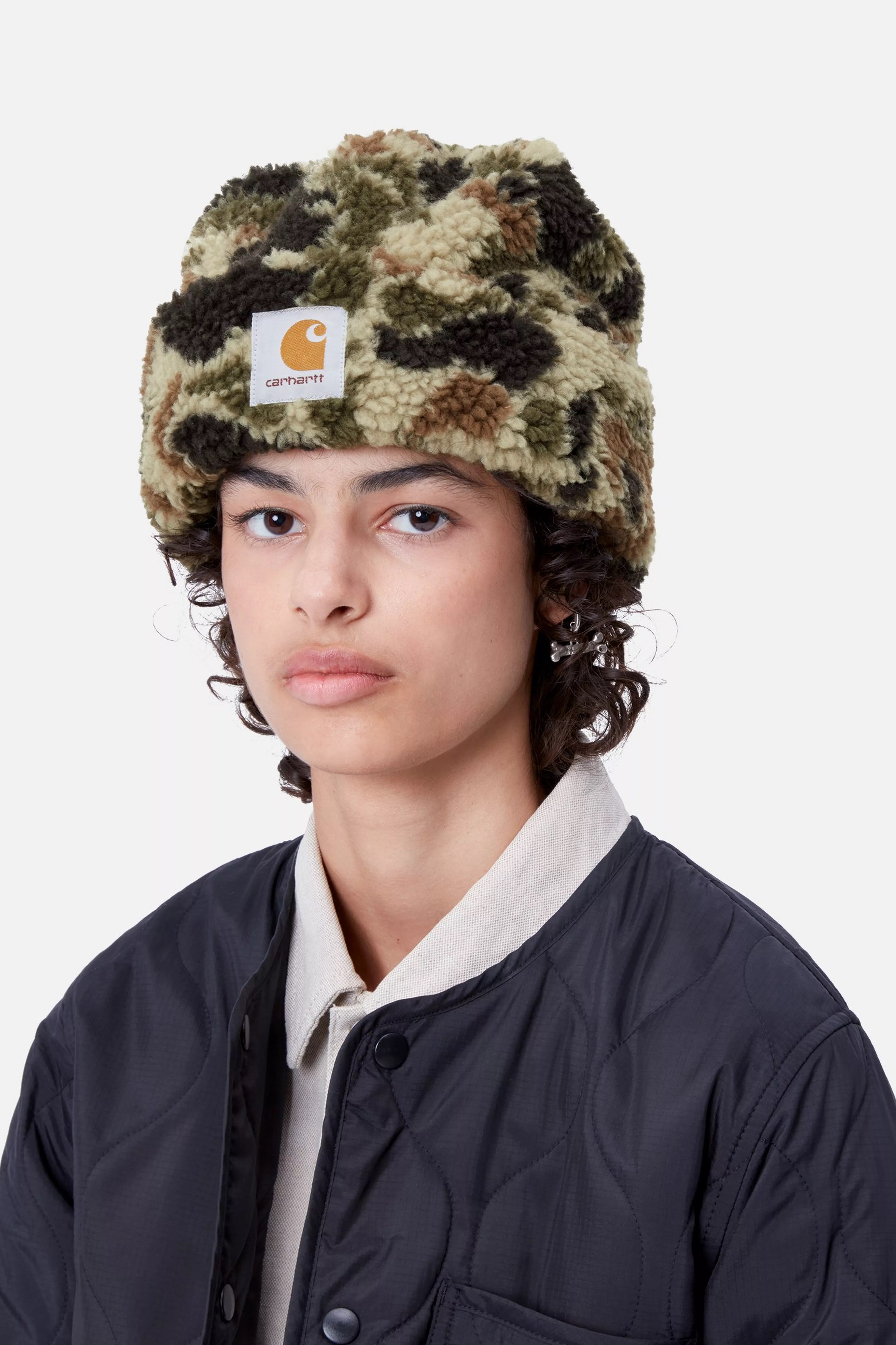 CARHARTT WIP  PRENTIS BEANIE CAMO DUCK