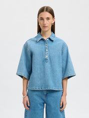 SELECTED KORI LIGHT BLUE DENIM