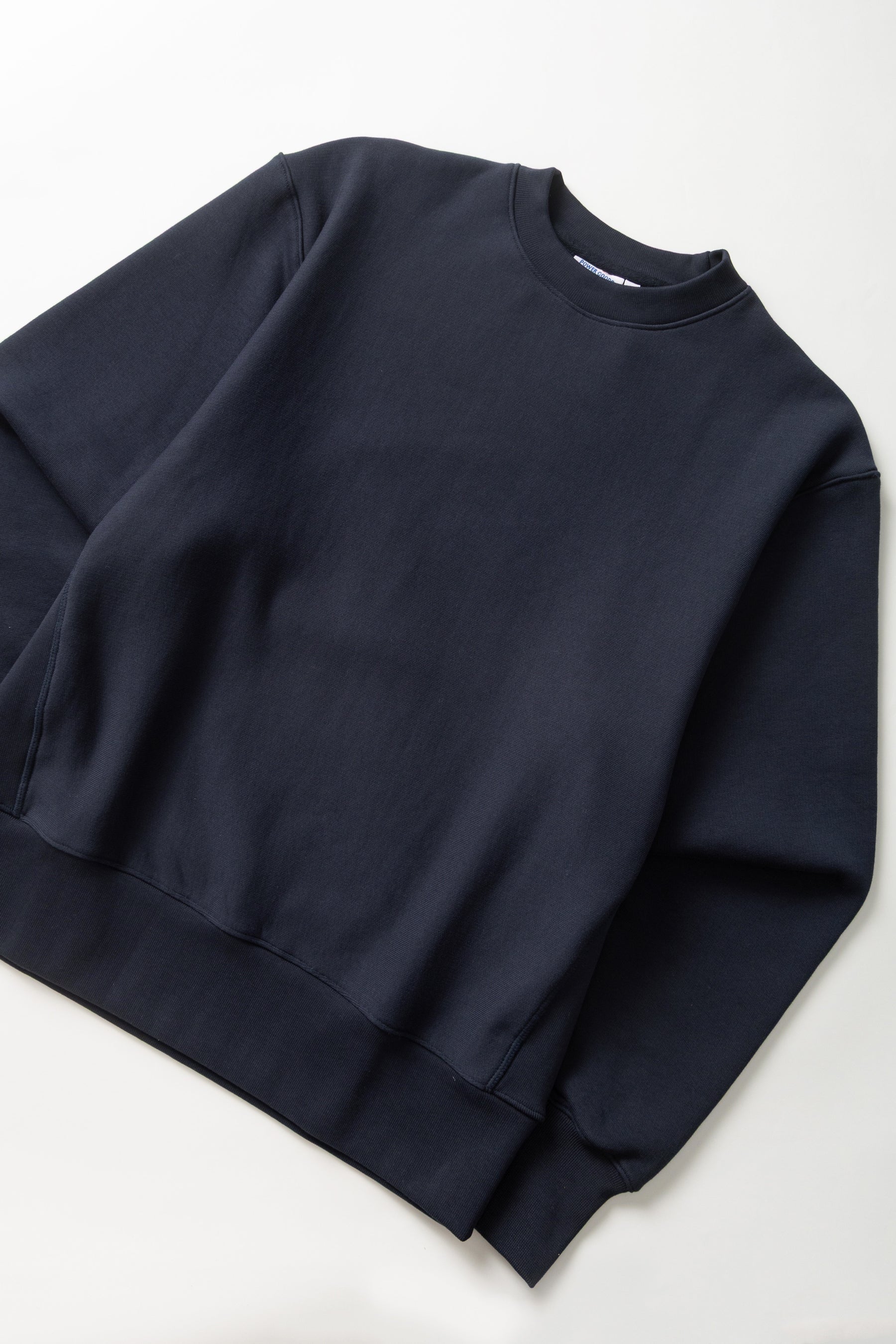 POWER GOODS SUPER WEIGHT CREW NAVY