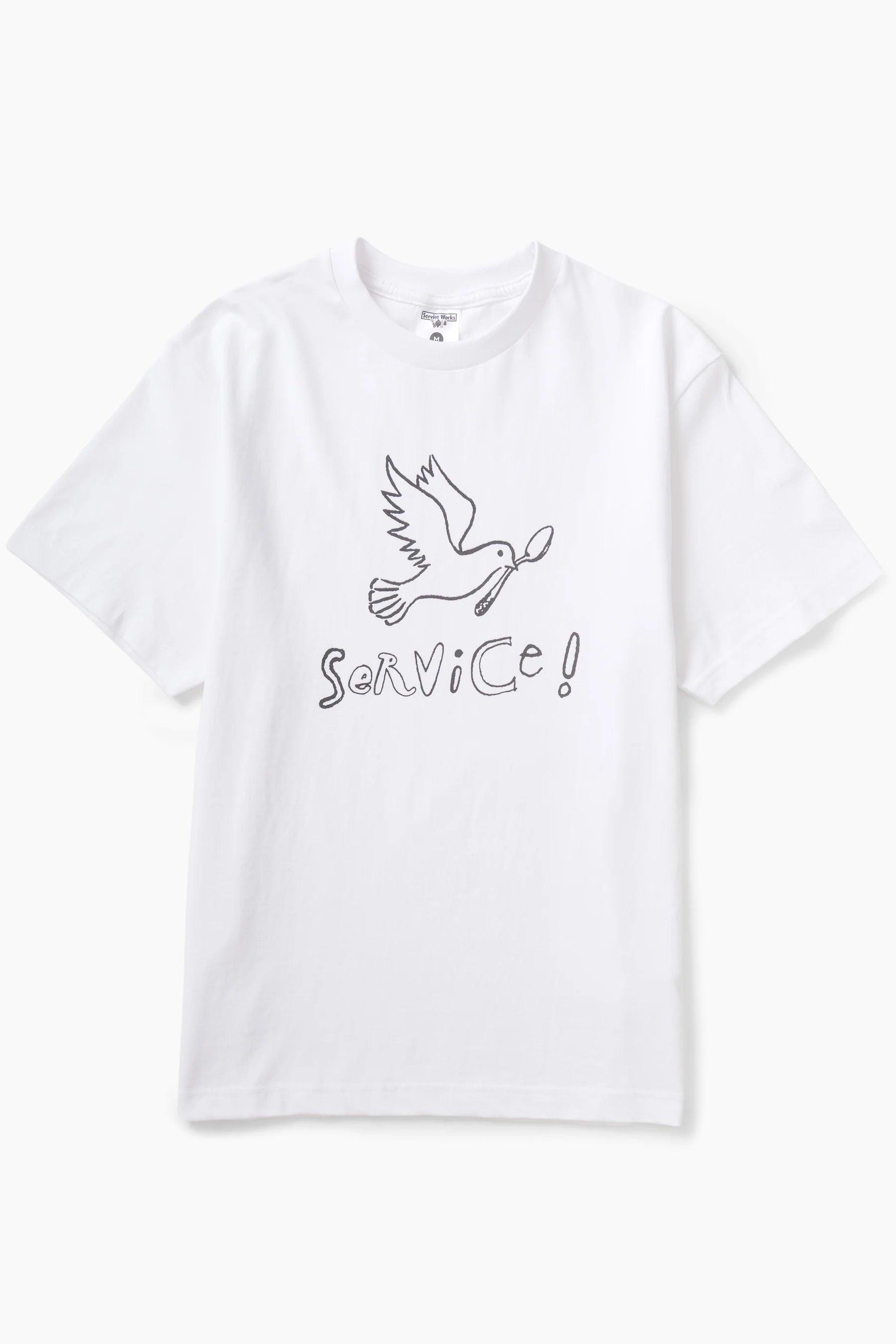SERVICE WORKS  DOVE TEE White