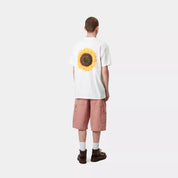 CARHARTT WIP  SUNFLOWER White T SHIRT